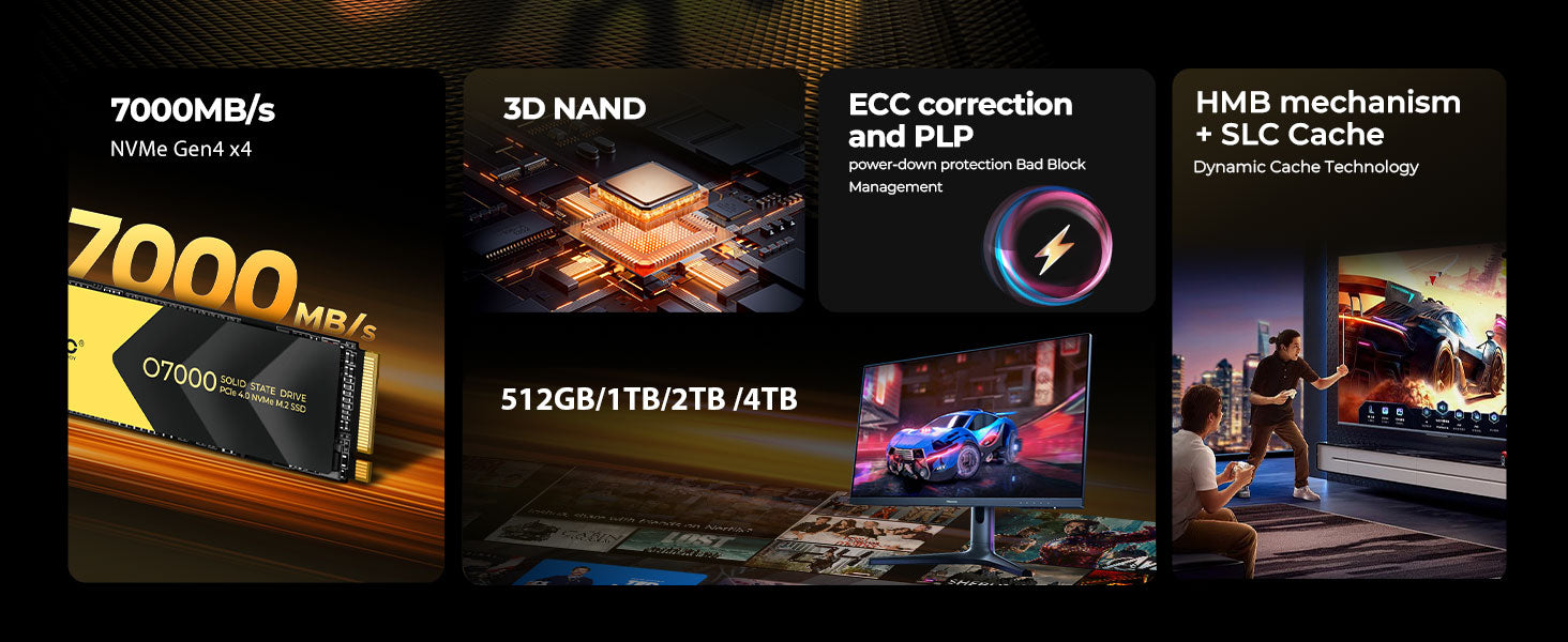 ORICO 2TB NVMe PCIe 4.0 SSD