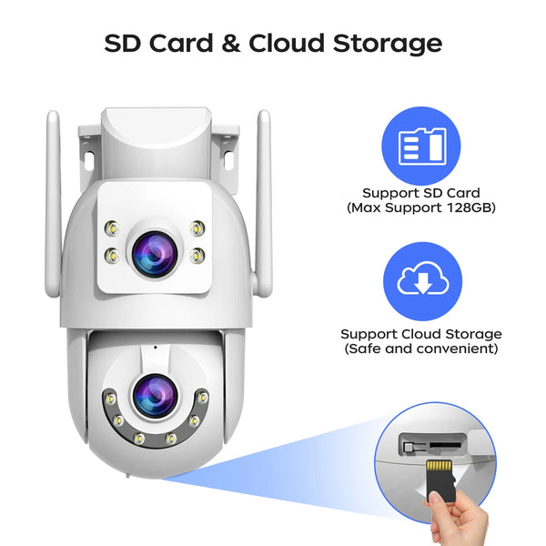 Jooan 4K 8MP WiFi PTZ Outdoor Camera