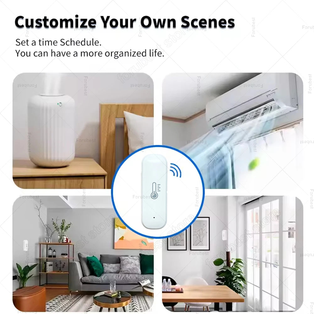 Zigbee Smart Temperature & Humidity Sensor