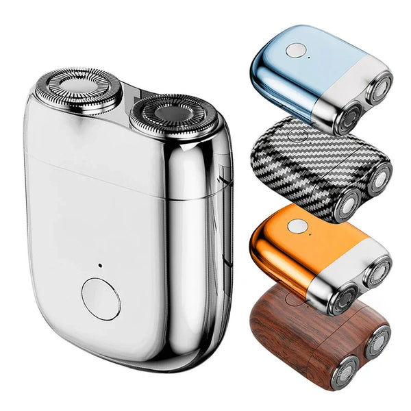 Magnetic Double-Head Electric Shaver
