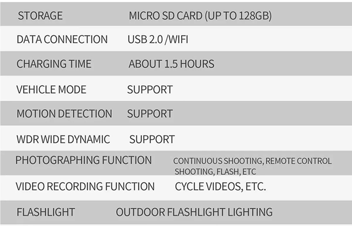 4K Waterproof Action Camera with Remote