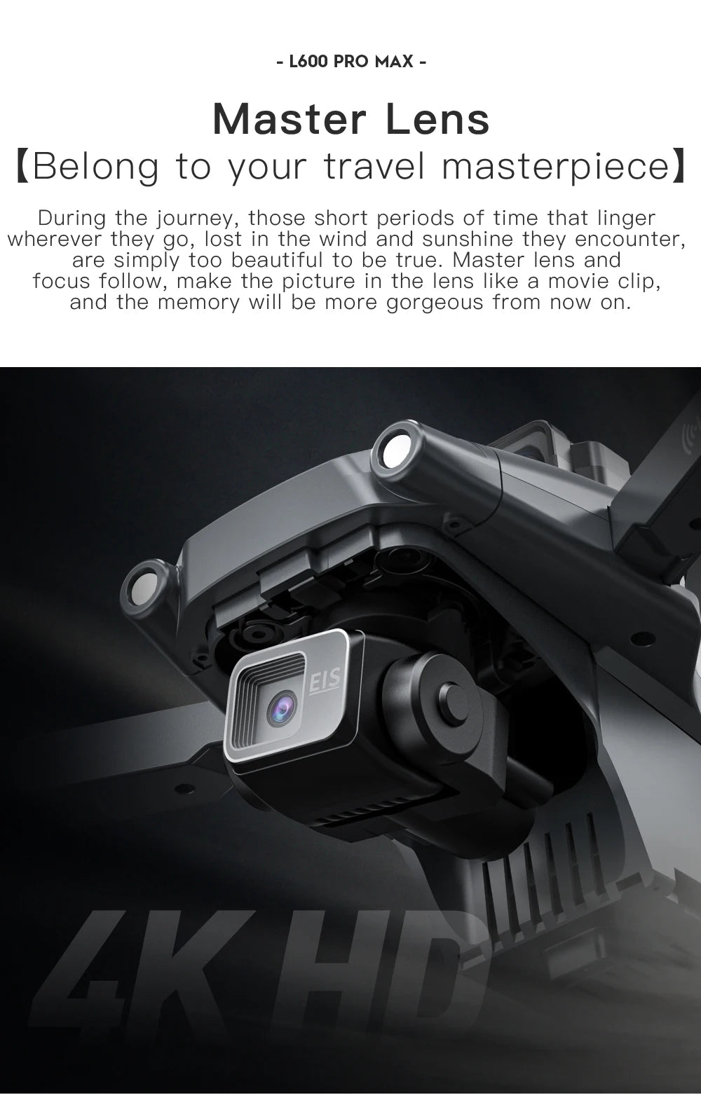 L600 Pro Max 4K GPS Drone