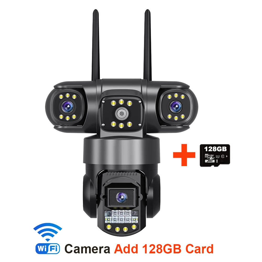 V380 Pro 12MP 6K Triple Lens WiFi Camera