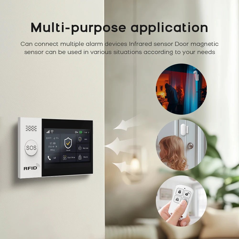 PGST PG-107 Tuya Wireless Home Alarm System