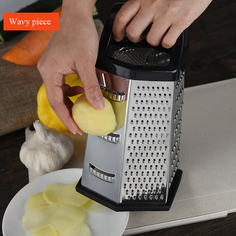 6-Sided Stainless Steel Box Grater