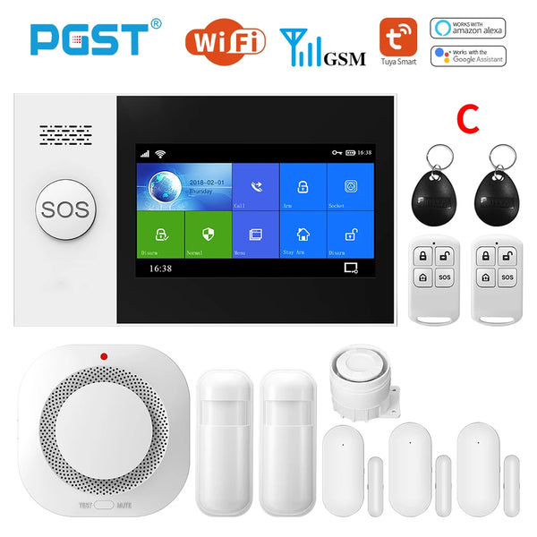 PGST PG-107 Tuya Wireless Home Alarm System