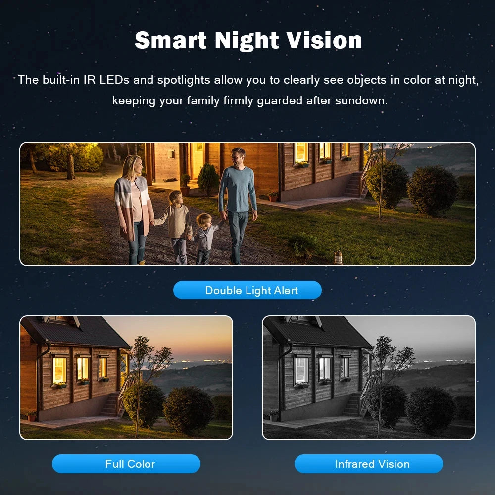 8MP 4K 4G Solar Security Camera