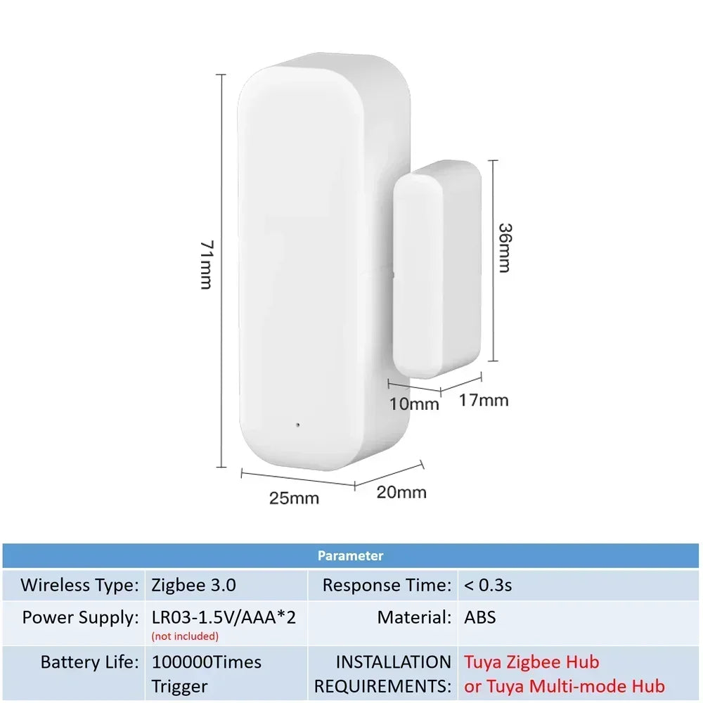 Tuya Zigbee Door Window Sensor