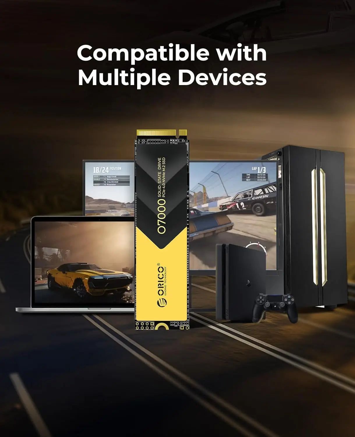 ORICO 2TB NVMe PCIe 4.0 SSD