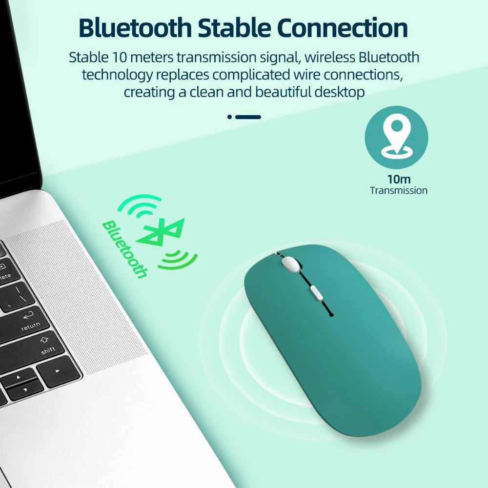 Silent Bluetooth Wireless Mouse