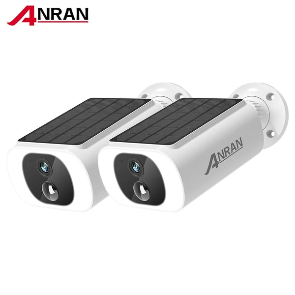 ANRAN 3MP Solar Wireless Security Camera Set