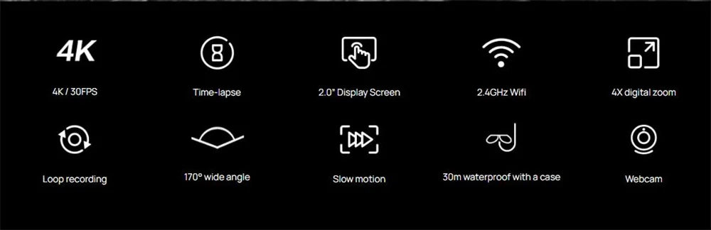 SJCAM SJ4000 Air 4K Action Camera