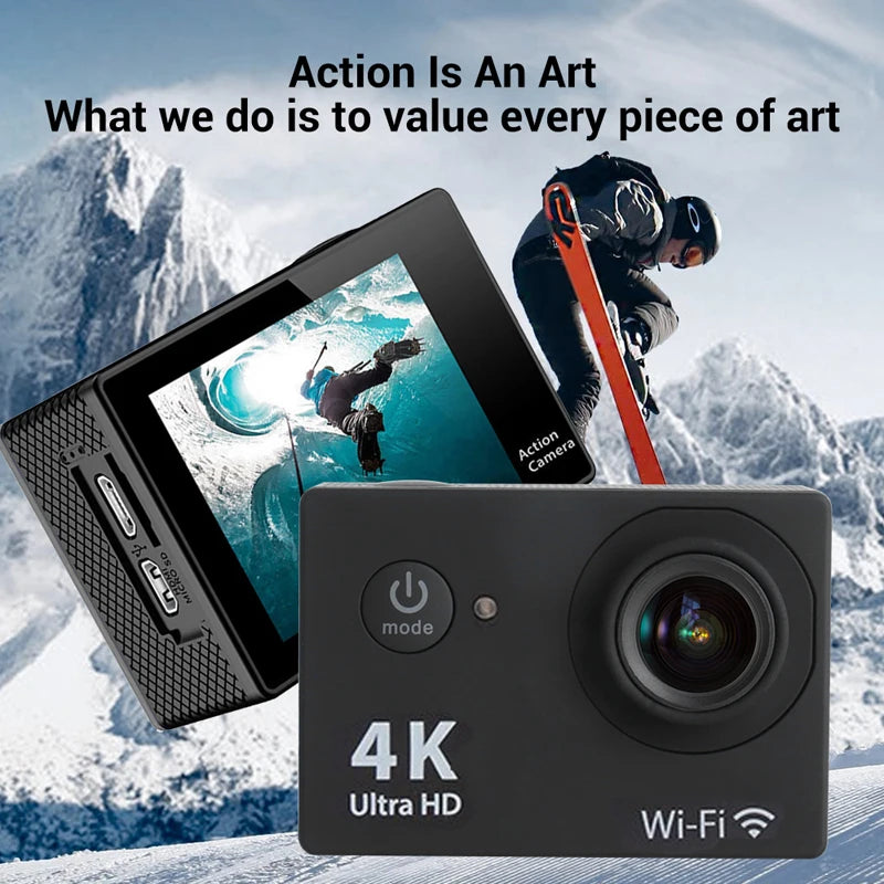 4K Waterproof Sports Action Camera
