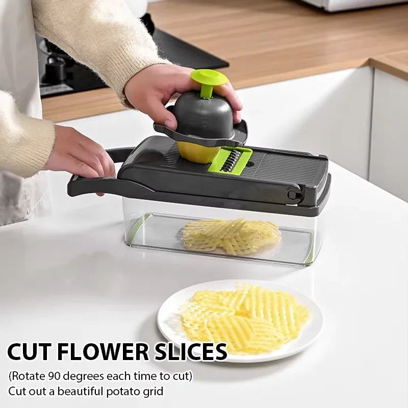 5-in-1 Multifunctional Vegetable Cutter