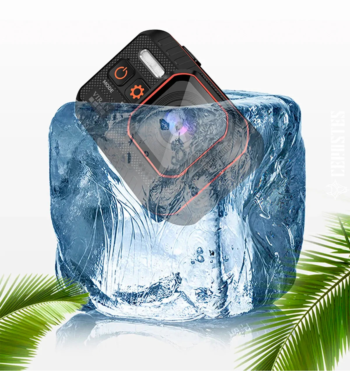 4K Waterproof Action Camera with Remote