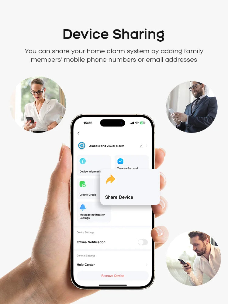 PGST PG-107 Tuya Wireless Home Alarm System