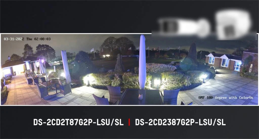 Hikvision 8MP ColorVu Panoramic Turret Camera