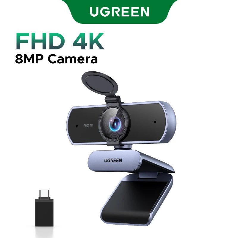 UGREEN 8MP 4K FHD Webcam