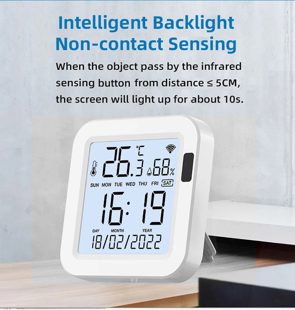 Tuya WiFi Smart Temp & Humidity Sensor