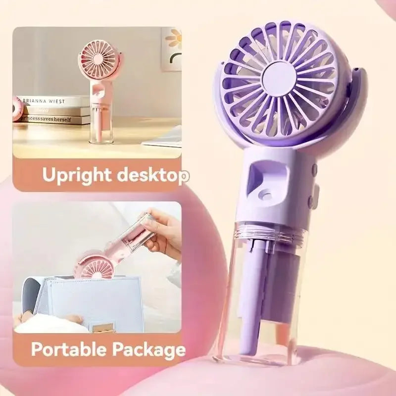 2025 Neck Hanging USB Fan with Humidifier