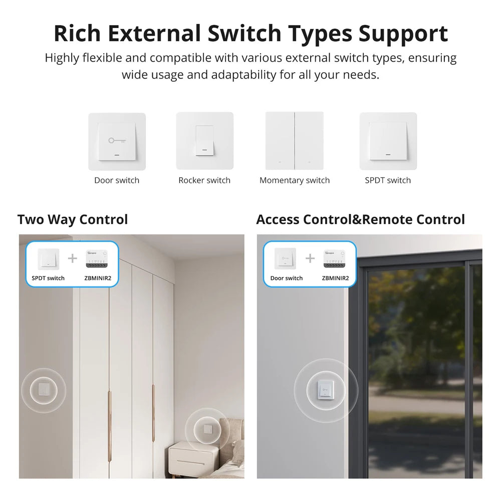 SONOFF ZBMINIR2 Zigbee Smart Switch