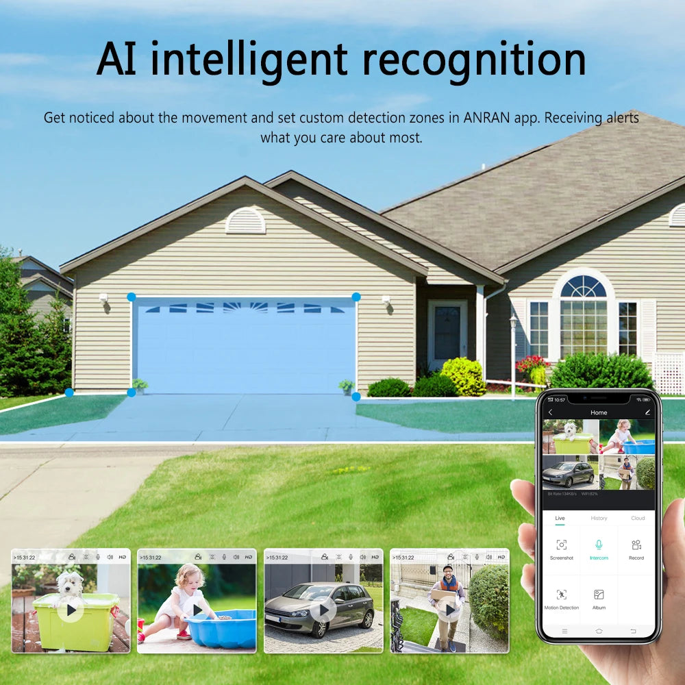 ANRAN 2K Wireless Security Camera