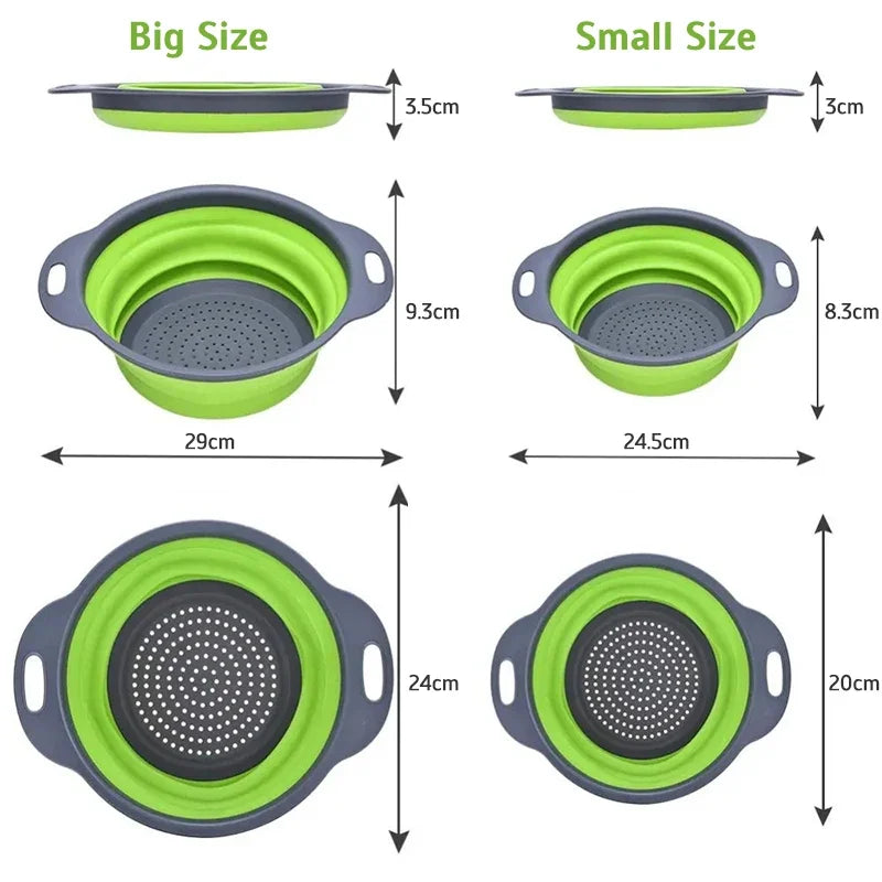 Foldable Silicone Colander