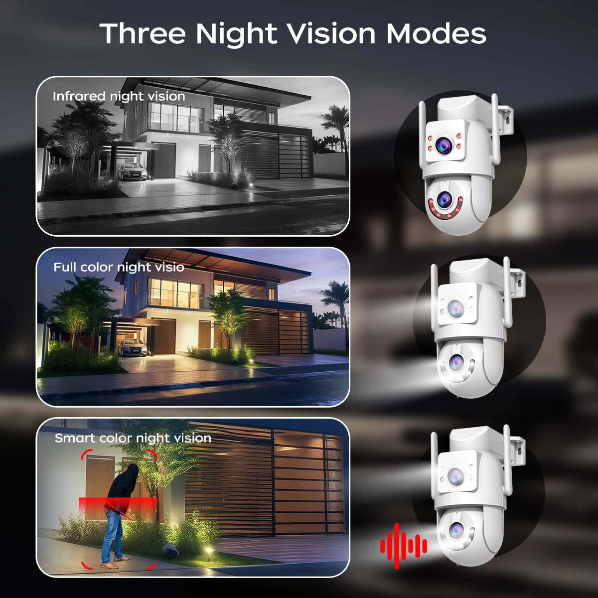 Jooan 4K 8MP WiFi PTZ Outdoor Camera