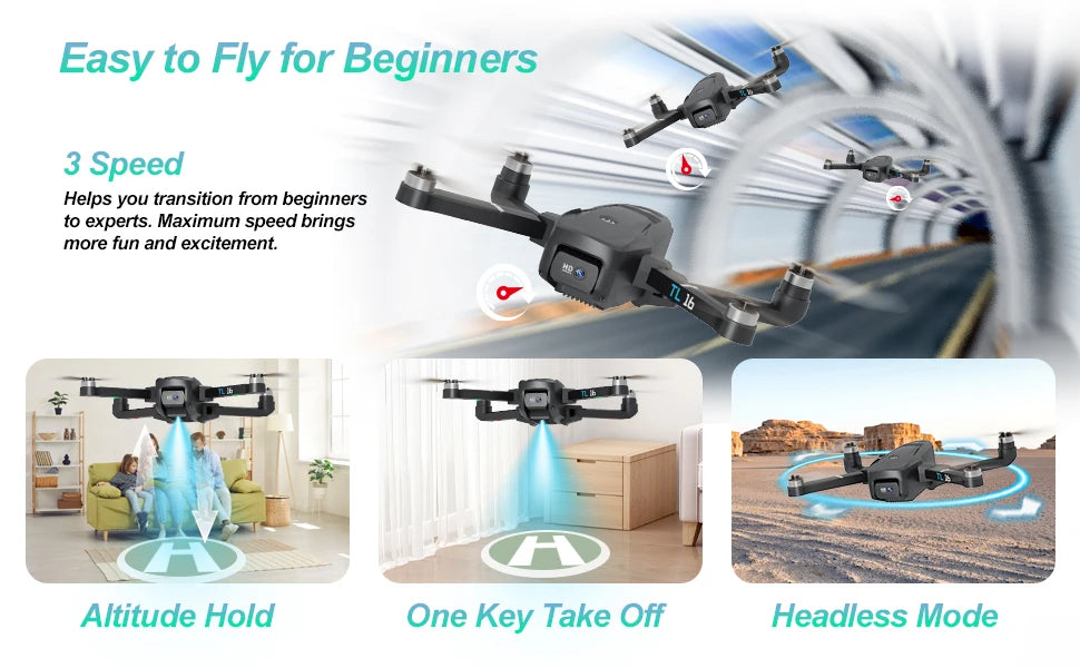TL16 1080P HD Camera Drone