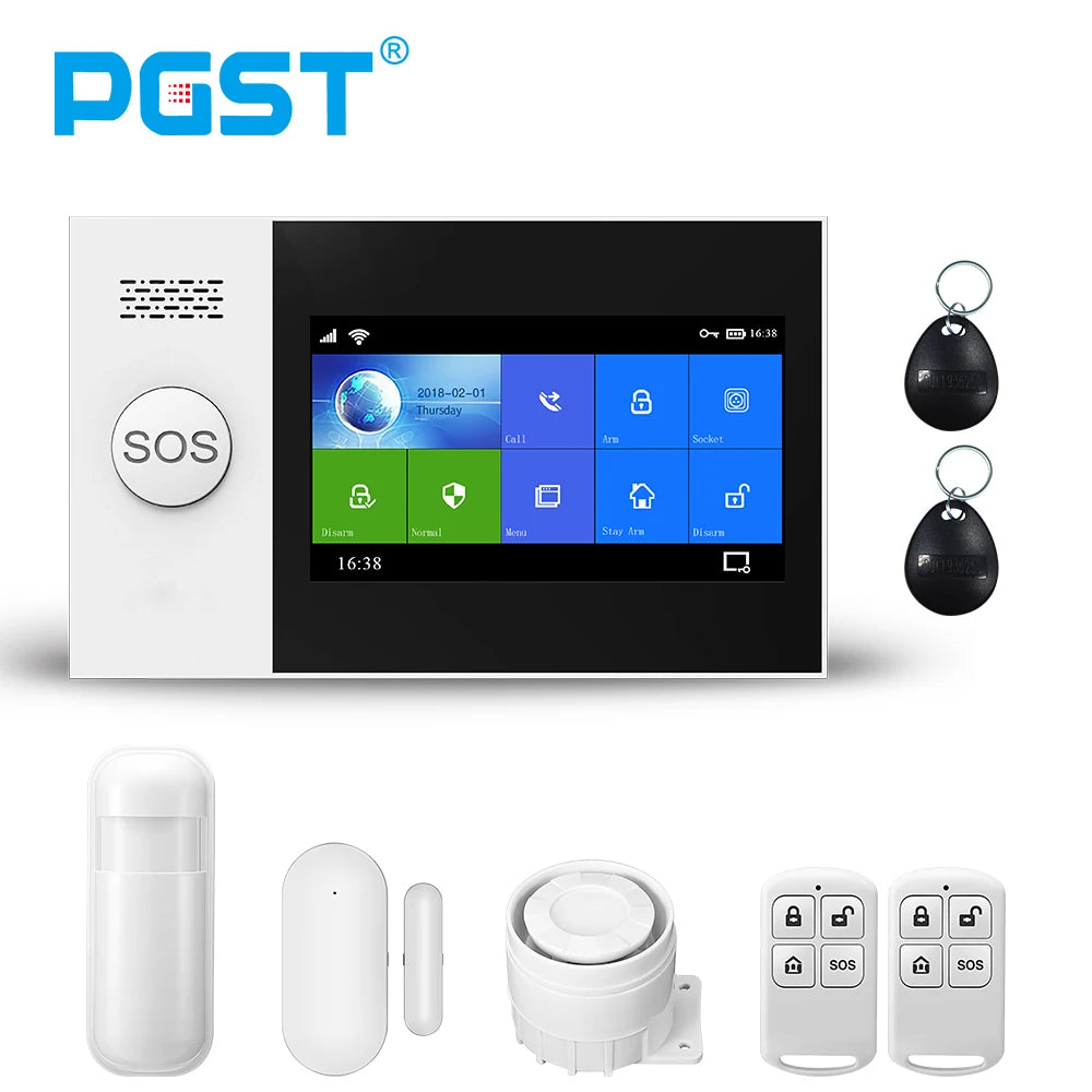PGST PG-107 Tuya Wireless Home Alarm System