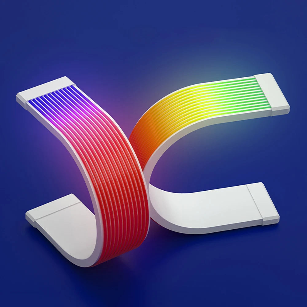 Flexible RGB LED Strip for PC PSU & GPU