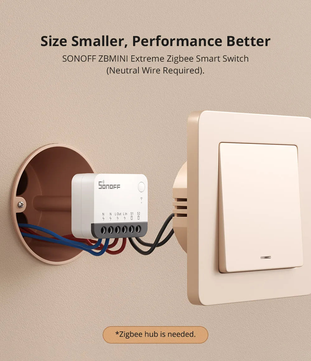 SONOFF ZBMINIR2 Zigbee Smart Switch