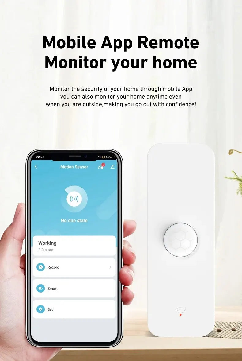 Tuya WiFi & Zigbee PIR Motion Sensor