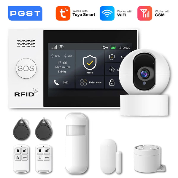 PGST PG-107 Tuya Wireless Home Alarm System