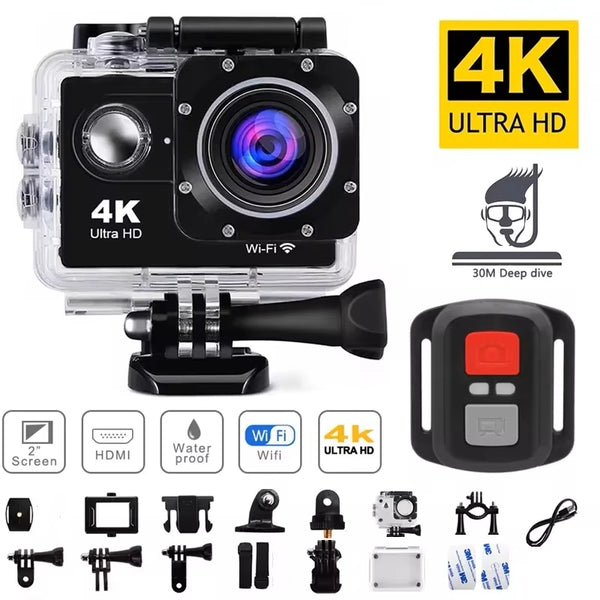 4K Waterproof Sports Action Camera