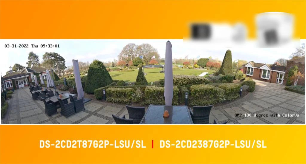 Hikvision 8MP ColorVu Panoramic Turret Camera