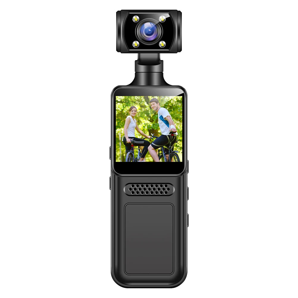 4K Wearable Body Camera with Night Vision