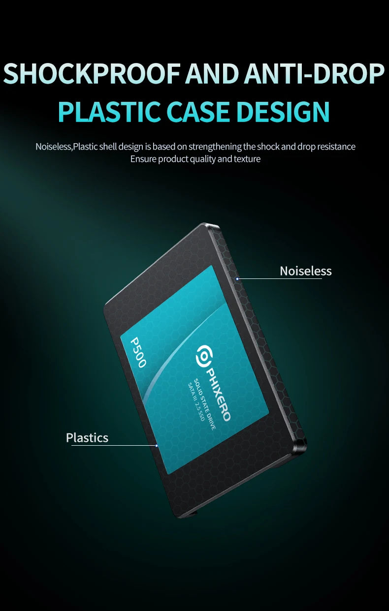 PHIXERO 2.5" SATA SSD
