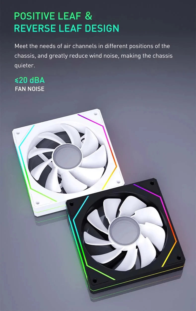 UPSIREN PRISM 4 PRO ARGB 120mm Fan