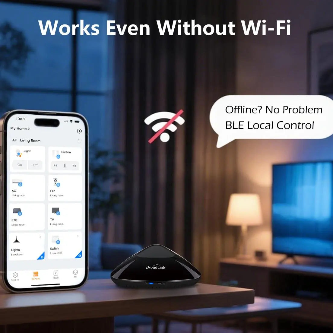 Broadlink MAX Smart Remote Hub