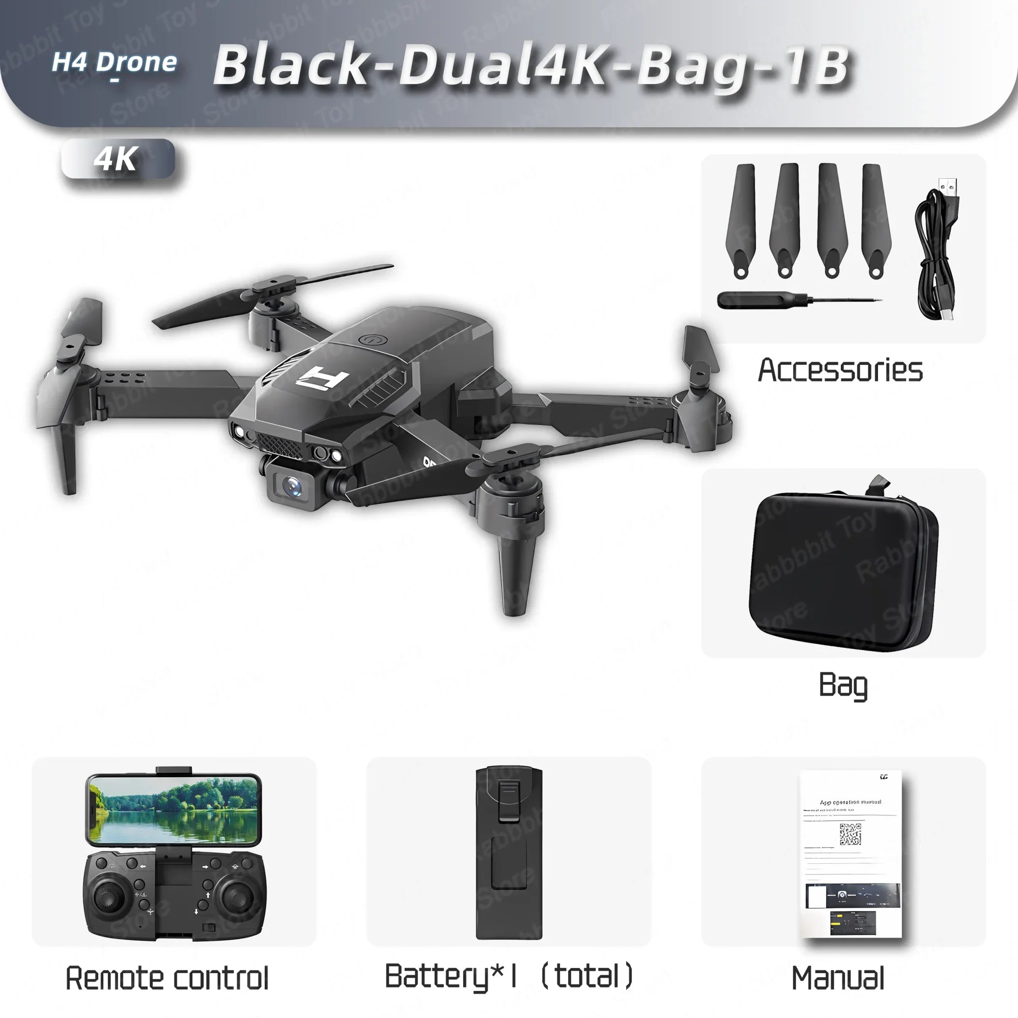 H4 Mini 8K Dual Camera Drone