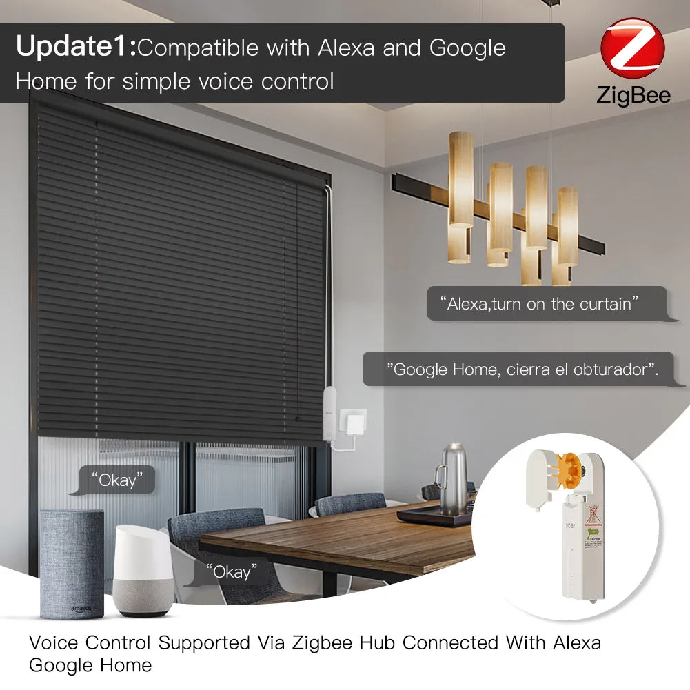 ZigBee Motorized Roller Blind Controller