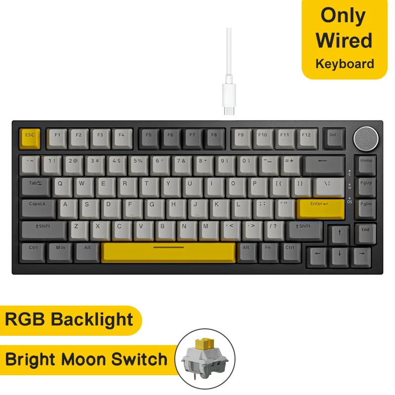 Ajazz AK820/AK820Pro Mechanical Gaming Keyboard