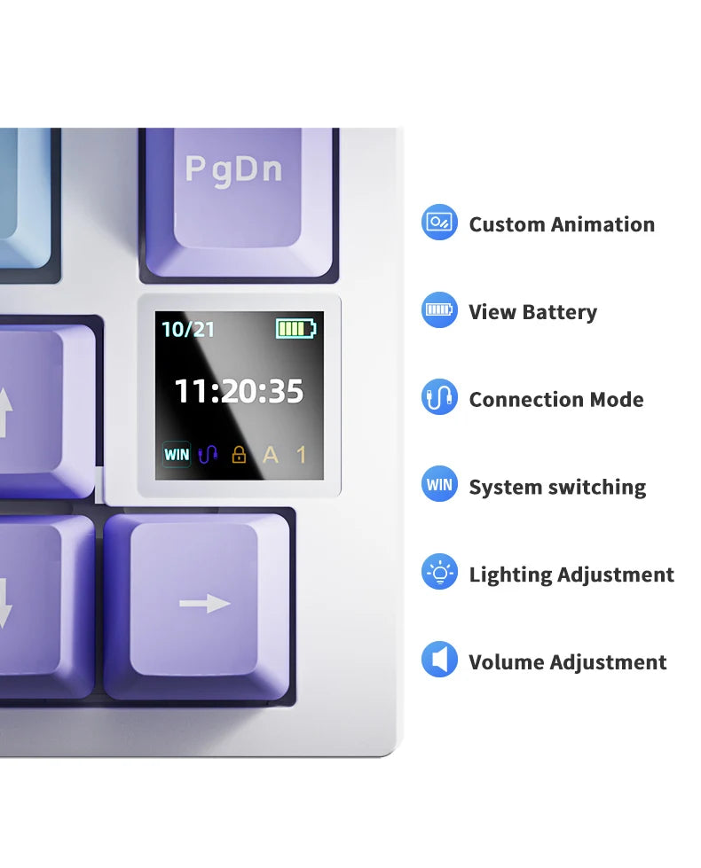 Ajazz AK820/AK820Pro Mechanical Gaming Keyboard