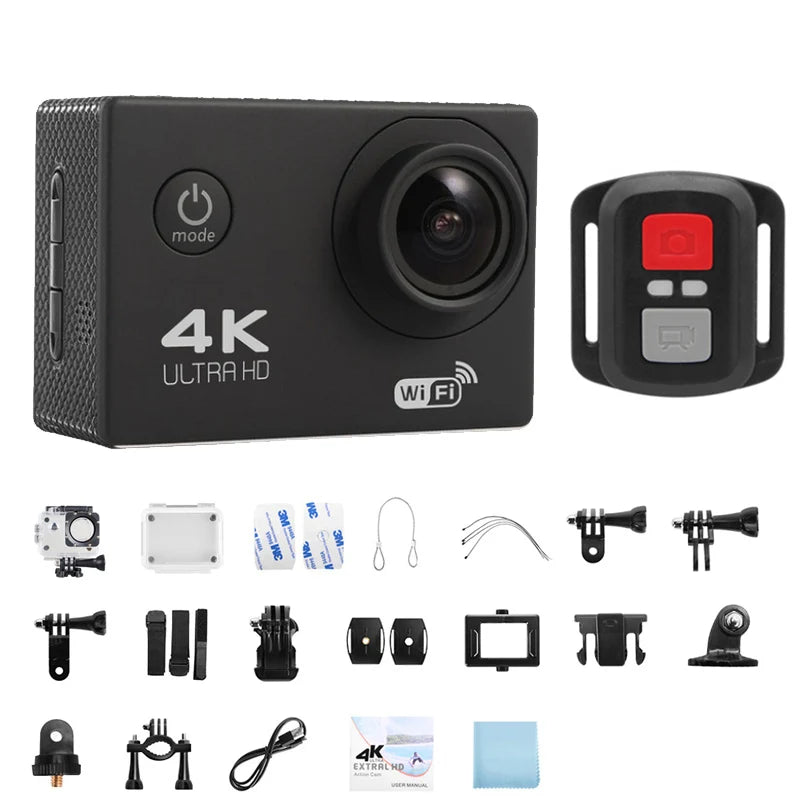 4K Waterproof Sports Action Camera