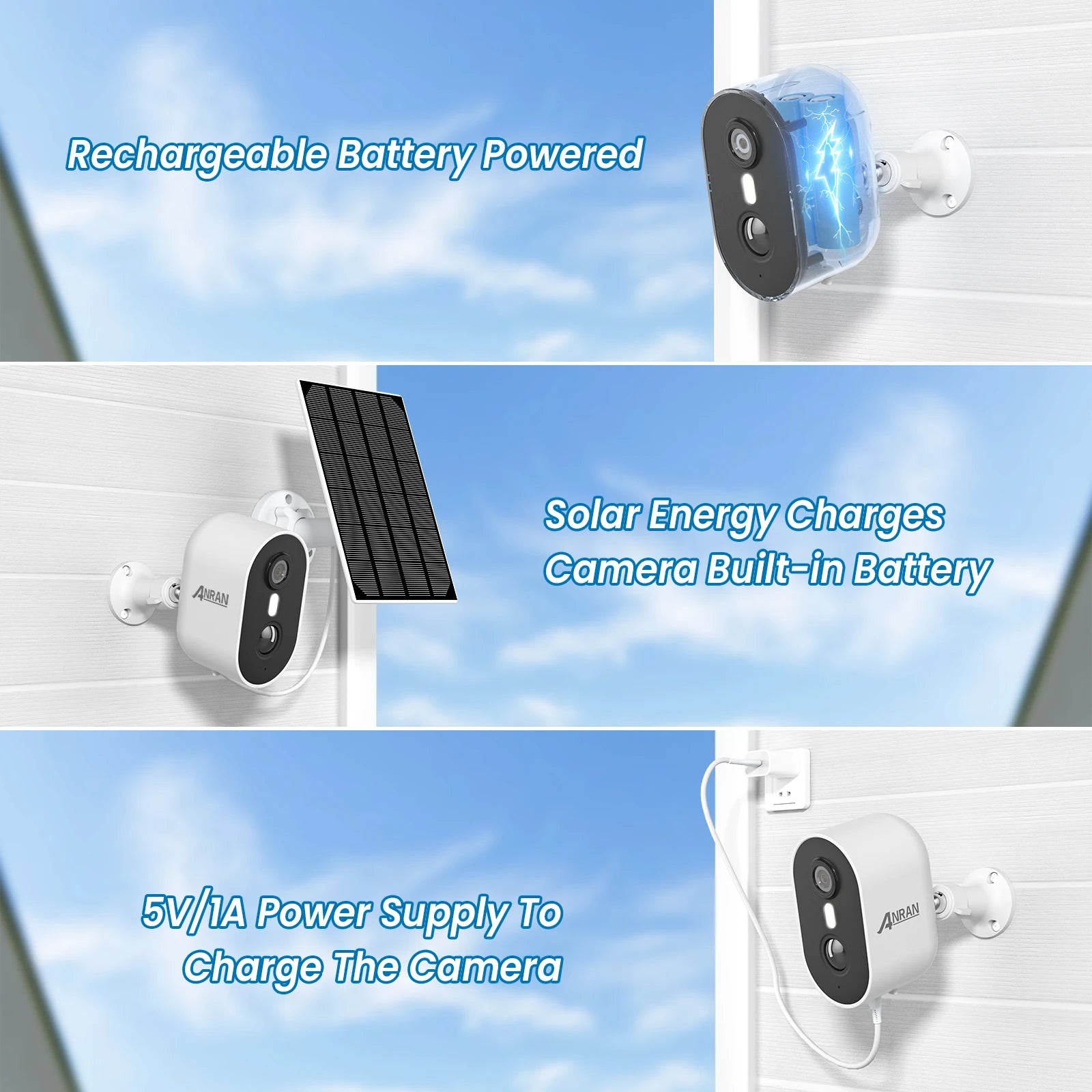 ANRAN 2K Wireless Security Camera