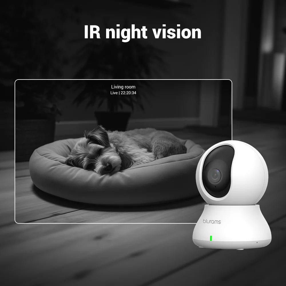 Blurams 2K 360° Indoor WiFi Camera