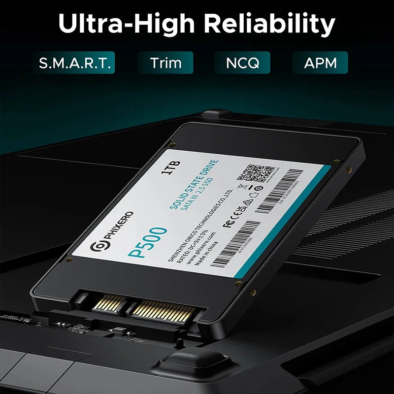 PHIXERO 2.5" SATA SSD