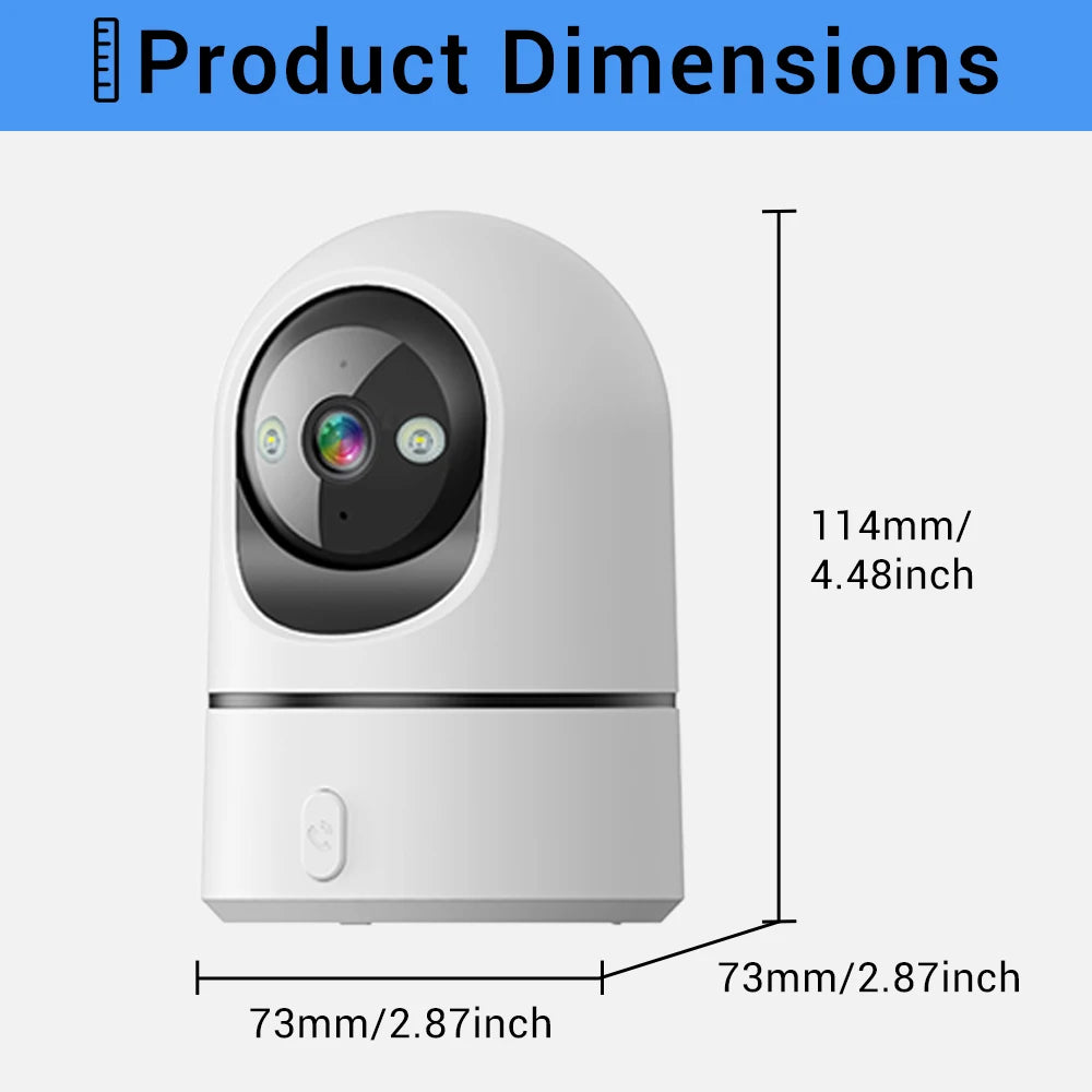 PEGATAH 8MP WiFi PTZ Security Camera