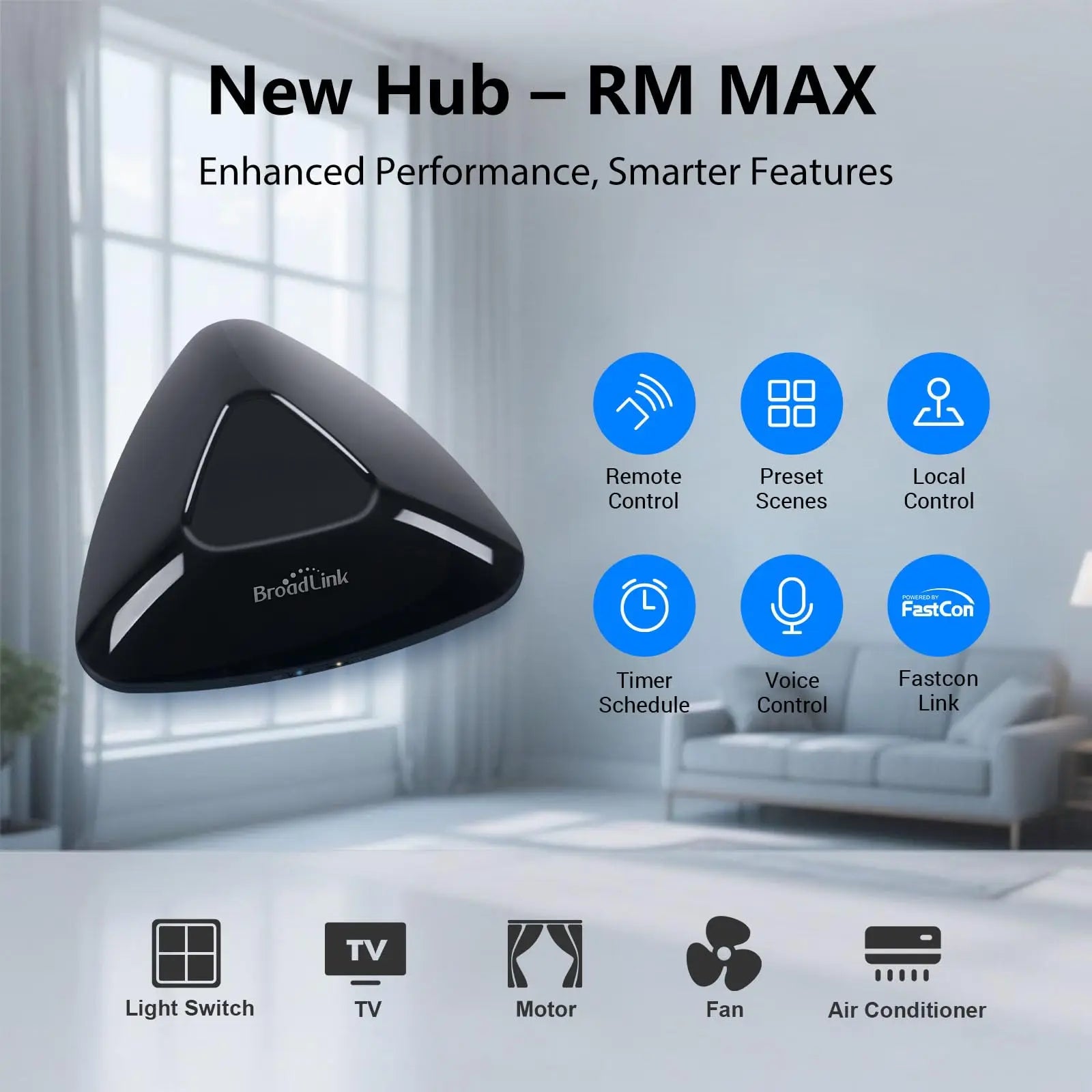 Broadlink MAX Smart Remote Hub